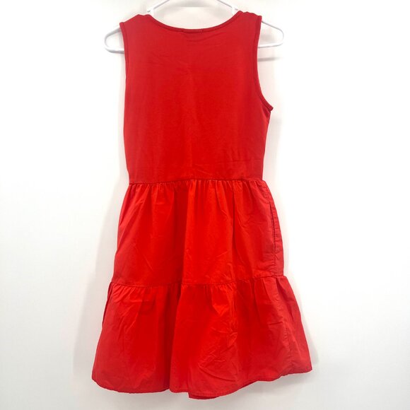 Cynthia Rowley Red Jersey Tiered Mini Dress Women's Size XS - Picture 5 of 6